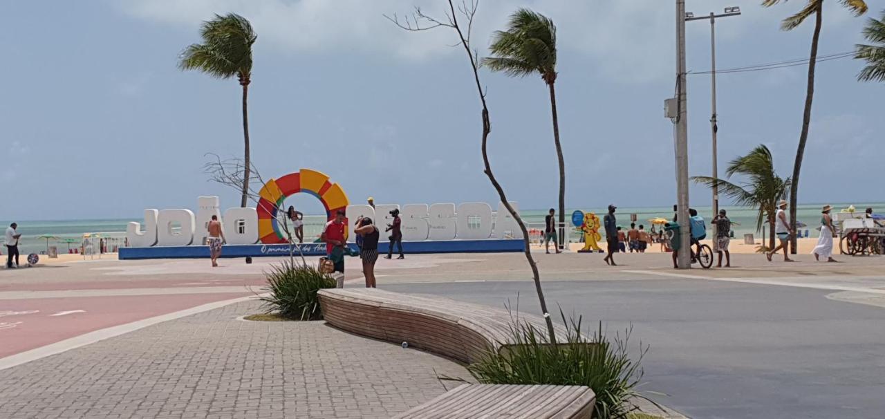 Luxor Tambaú AP 100 metros da praia com vista para o mar João Pessoa Exterior foto